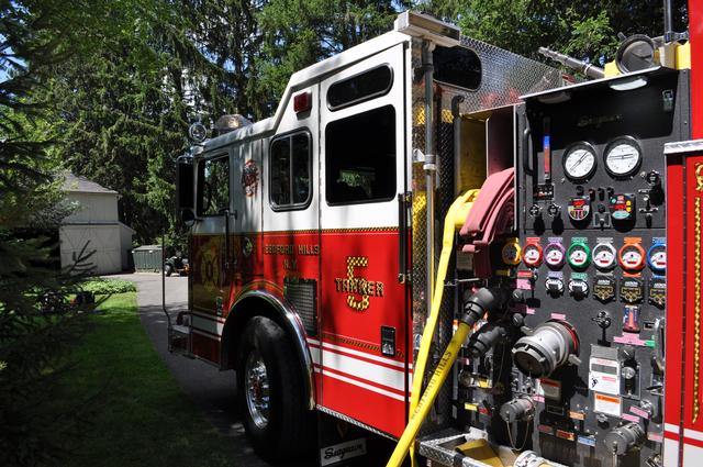 Lawnmower Fire West Patent Road